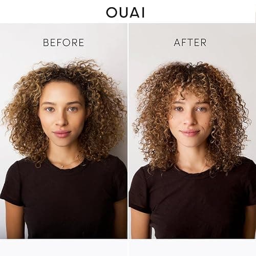 OUAI Curl Cream - Curl Defining Cream for Hydrated, Shiny Curls - Babassu and Coconut Oil, Linseed and Chia Seed Oil - Paraben, Phthalate, Sulfate and Silicone Free Curly Hair Products (8 Oz) thumbnail 3