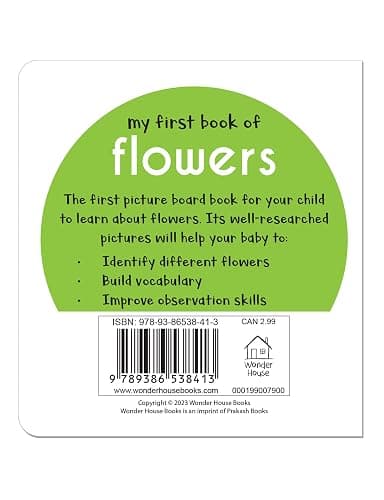 My First Book of Flowers: First Board Book thumbnail 2