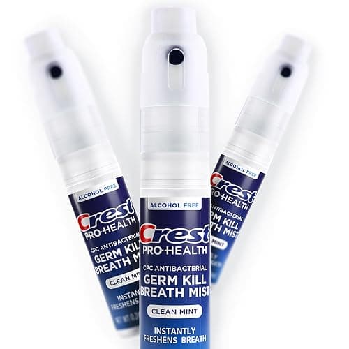 Crest Pro-Health | Portable Alcohol-Free CPC Mist with Clean Mint Flavor | Instant Fresh Breath - 3 Count (0.24oz/7ml) Breath Spray thumbnail 3