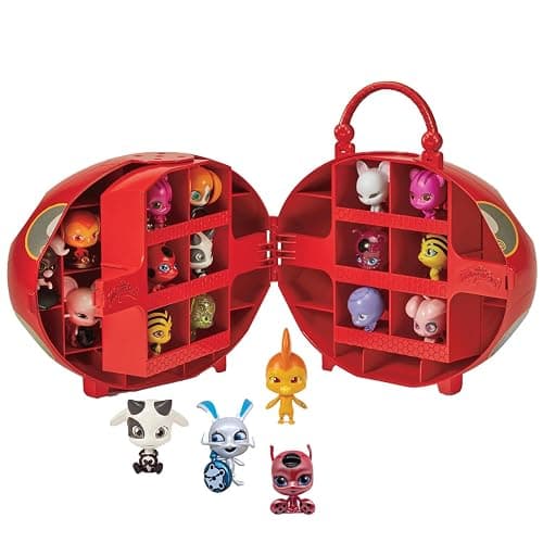 BANDAI - Miraculous Ladybug - Miracle Box mit 4 Kwamis inklusive - Miraculous Kwamis Mini-Figuren Set - Offizielle Lizenz - Aufbewahrungsbox mit Griff - Spielzeug für Kinder ab 4 Jahren - P50591 - Image 1