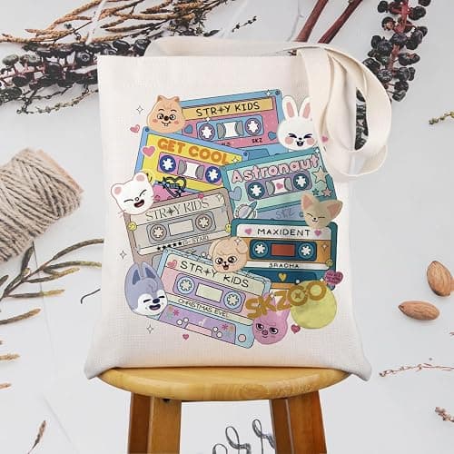 UJIMS Stay Fandom Gifts Korea-Pop Boy Group Tote Bag Korea-Pop Music Lover Merch thumbnail 3