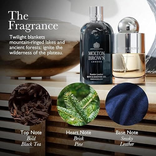 Molton Brown Dark Leather Body Wash 10 fl. oz. thumbnail 3