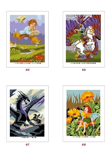 Coloriages mystères - Contes de fées thumbnail 8