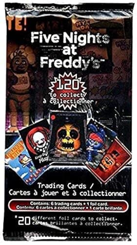 MVS WHOLESALE 10 Packs of FIVE NIGHTS AT FREDDY'S Trading Cards, Collectors item - Image 1