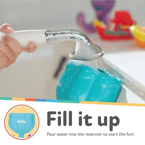 Nuby Wacky Waterworks Pipes Bath Toy - Baby Bathtub Toy with Interactive Features for Cognitive Development thumbnail 3