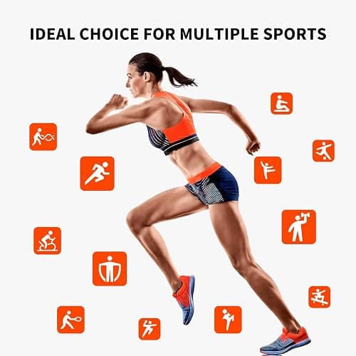 COOSPO Heart Rate Monitor Chest Strap H9Z, HRM Bluetooth 5.0 ANT+,Heart Rate Monitor Chest Sensor with Rechargeable Battery thumbnail 3