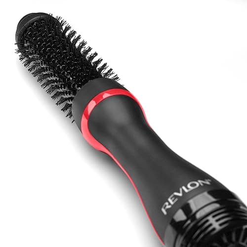 REVLON One-Step Root Booster Round Blow Dryer Brush and Hair Styler - Revive Styles, Boost Roots, and Add Volume to hair with this Hot Air Brush, 1 ½ inch Barrel (Black) thumbnail 2