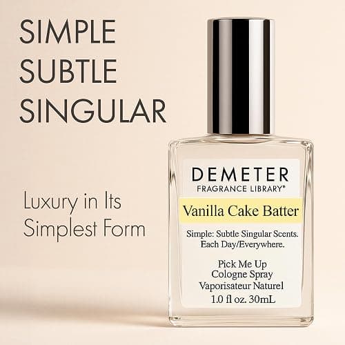 DEMETER Natural Perfume Spray Cologne for Women, Vanilla Cake Batter, 1 oz thumbnail 2