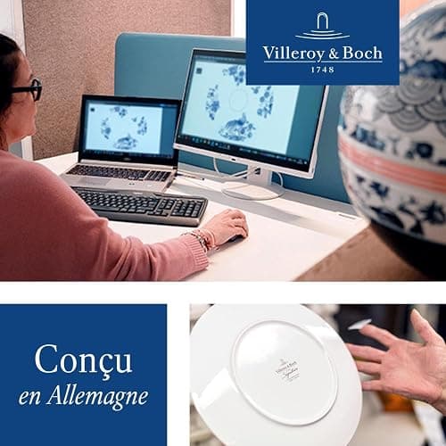 Villeroy & Boch – Colourful Spring Assiette Pour Le Petit-Déjeuner 22 Cm, Garanti Lave-Vaisselle, Compatible Micro-Ondes, Décorations De Pâques, Déco De Pâques, Porcelaine Premium, Blanc/Multicolore thumbnail 7