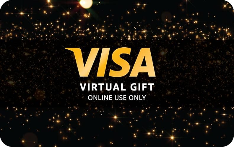 Visa Virtual $50 eGift Card (plus $4.95 Purchase Fee) - For Online Use Only thumbnail 2