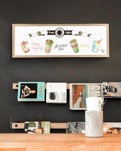 Dry Erase Board for Wall, Large Magnetic Whiteboard, White Board Dry Erase for Decoration/Planning/Kitchen Grocery List/Memo, for Office/School/Home 11.8"x 35.4" thumbnail 2