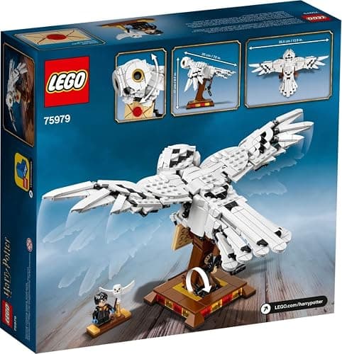 LEGO 75979 Harry Potter Hedwig Moving Wings Owl Building Toy Collectible Display Model thumbnail 3