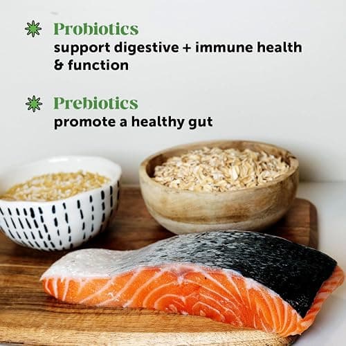 Cat Probiotics Gut + Immune Health Chews – Crunchy & Creamy Cat Treats for Digestive Health, Gut Flora & Constipation Relief – Supports Immunity, Regularity, & Healthy Digestion, 30-Day Supply Chicken thumbnail 3