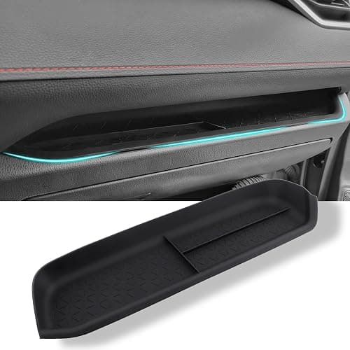 CARFIB Passenger Storage Organizer Mat Fit for Toyota RAV4 2025 2024 2023 2022 2021 2020 2019 Glove Box Organizer Tray Interior Insert Accessories - Image 1