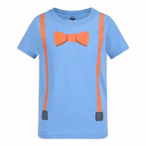 Blippi Boys 2 Piece Short Sleeve T-Shirt and Pants Set for Toddler and Big Kids thumbnail 2