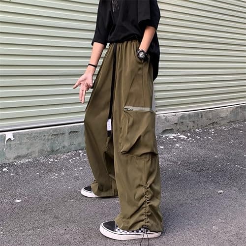 Women Joggers Goth Y2K Baggy Loose Pants Outdoor Cargo Pants Punk Streetwear thumbnail 3