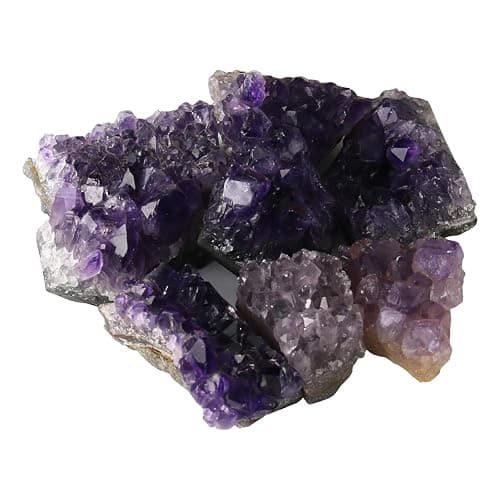 Namzi Raw Amethyst Stones and Crystals Rock, Natural Amathesis Crystal Clusters, Geodes with Crystals, Cuarzo Amatista Original, Real Amethyst Crystals Geode, Gemstones, Healing Crystals(0.11Lb) thumbnail 3