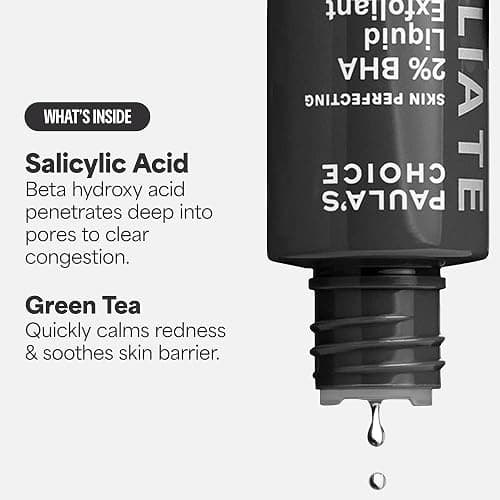 Paula's Choice SKIN PERFECTING 2% BHA Liquid Exfoliant with Salicylic Acid, Facial Polish for Enlarged Pores, Wrinkles & Fine Lines, Suitable for Blackhead-Prone Skin, Fragrance-Free thumbnail 6