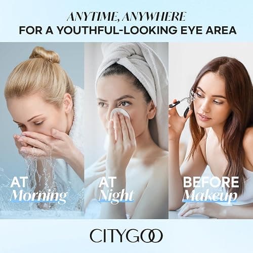 CITYGOO Peptide Under Eye Cream: Moisturizing Eye Stick Reduce Wrinkles Fine Lines for Women & Men (Peptide Moisturizing Eye Stick, 1pcs) thumbnail 5