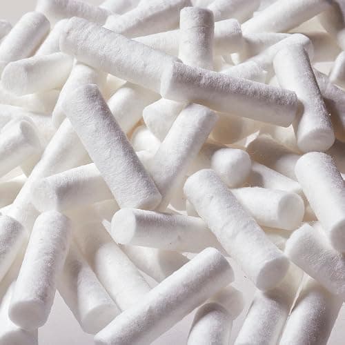 100 Dental Cotton Rolls, One Inch Nosebleed Plugs for Kids or Adults - Extra Absorbent Blood Clotting, Cotton Rolls (100 Count) thumbnail 3