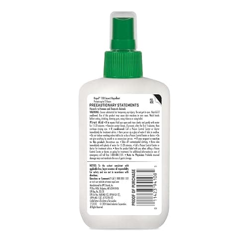 Repel 100 Mosquito and Insect Repellent, 4 Ounces, With DEET, 10-Hour Protection Long-Lasting Insect Repellent Bug Spray Repels Mosquitoes, Ticks, Gnats, Biting Flies, Chiggers And Fleas thumbnail 13