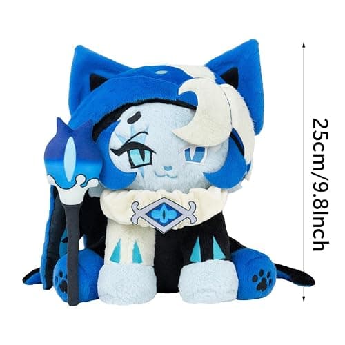Amnii Cookie-Run Kingdom 9.8inch Ornaments Figurines Shadow Milk Cookie Pillow Doll Merchandise Hugable Car Room Decorations Stress Relief Doll thumbnail 2