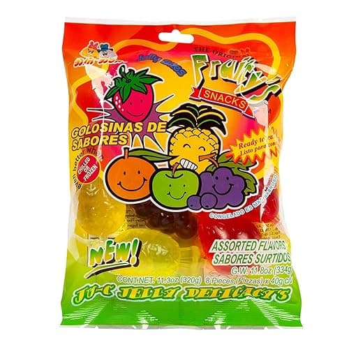 Din Don JU-C Jelly TikTok Candy 12.6oz (360g), 9 pieces X 40g - Image 1