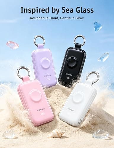 RORRY CharmGo Pro 45W Portable Charger Power Bank 10000mAh Battery Pack | Fast Charging, Built-in Cables, 3-in-1 Keychain Design, for iPhone, Apple Watch, iPad, MacBook, Travel Essential, Pocket Size thumbnail 9