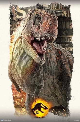 Trends International Jurassic World: Dominion - Carnotaurus Focal Wall Poster, 19L x 13W, Premium Unframed Version thumbnail 3
