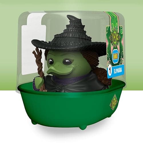 TUBBZ First Edition: Wicked - Elphaba Thropp Cosplaying Rubber Duck Vinyl Figure thumbnail 3