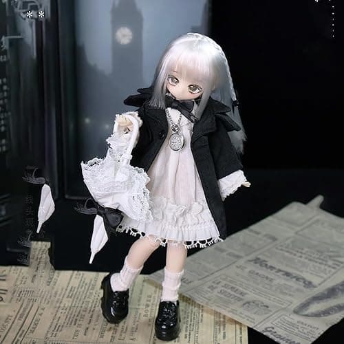 GNATAPIAY 1/12 BJD Dolls Blind Box,Kawaii MJD BJD Dolls High School Campus Series 1/12 Ball Jointed Doll Collectable Action Figure for Girls Birthday Party Gift Toys thumbnail 2