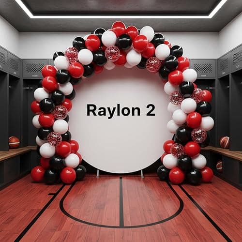 Red and Black Balloons - 60PCS 12 Inch White Pearl,Red,Black,Red Black Metallic Confetti Balloons for Wedding, Birthday, Baby Shower Party Decor thumbnail 7