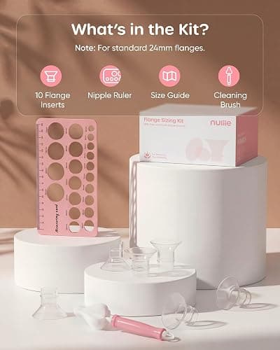 Flange Sizing Kit for Efficient Breast Pumping Flange/Shield thumbnail 2