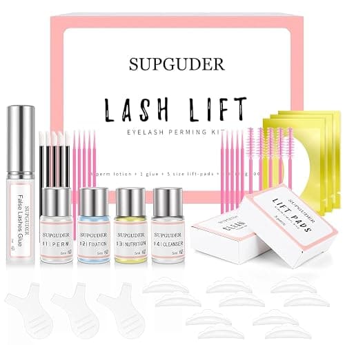 2026 Upgraded Lash Lift Kit for Perming,Curling and Lifting eyelashes,Semi-Permanent Salon Grade Supplies for Beauty Treatments,Includes Eye Shields,Pads and Accessories thumbnail 9