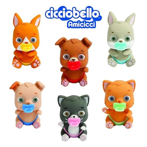 Amicicci Cicciobello, CicciPets Animal with Accessories, Super Soft, Random Models, Toy for Children from 3 Years, GIOCHI PREZIOSI, CC039 thumbnail 6