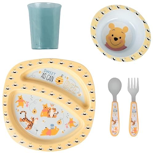 Winnie The Pooh Plate Set - Image 1