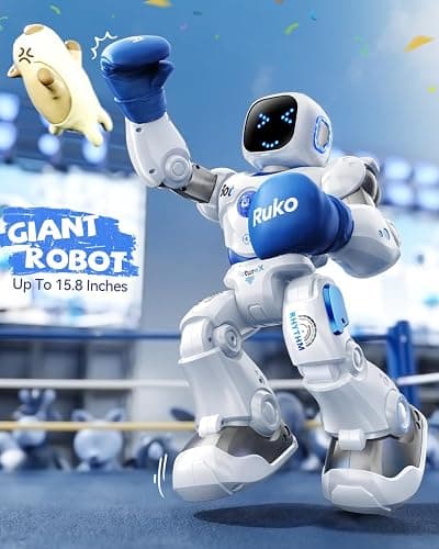 Ruko 1088 Smart Robots for Kids, Large Programmable Interactive RC Robot with Voice Control, APP Control, Present for 4 5 6 7 8 9 Years Old Kids Boys and Girls thumbnail 3