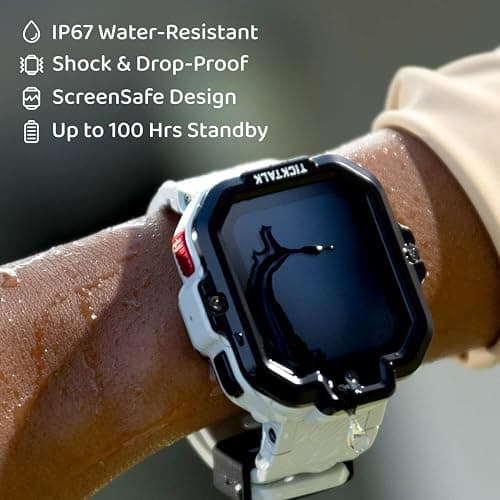 TickTalk 5 Kids Smart Watch with GPS Tracker, Voice & Video Calling, Texts, SOS & Parental Controls | Safe 4G LTE Smartwatch with Free Music, Reminders & School Mode for Boys & Girls Ages 3-12 thumbnail 8