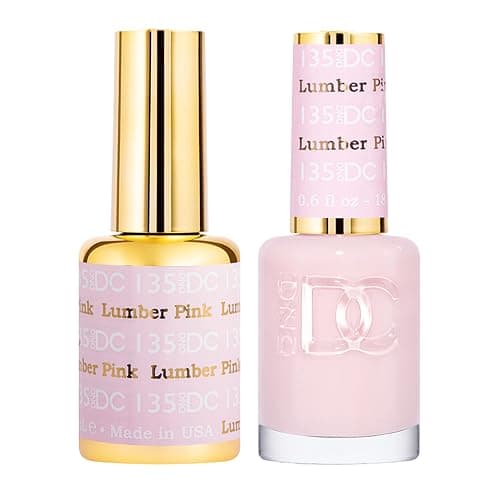 DND Gel Polish Set, Pink Nude Collection, UV/LED GelPolish and Air Dry Nail Lacquer, Matching Chip-Free Polish Duo, 0.5 Fl Oz Each - Image 1