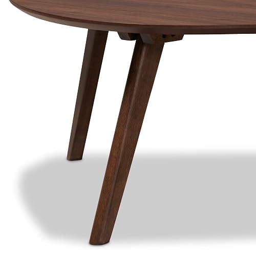 Baxton Studio Coffee Tables, One Size, Walnut thumbnail 7
