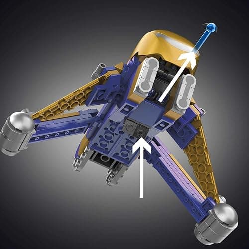 Mattel Mega Halo Arbiter's Quest Banshee Vehicle Halo Infinite Construction Set,Building Toys for Boys thumbnail 5