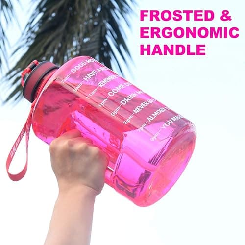  1 Gallon Motivational Sports Water Bottle  thumbnail 2