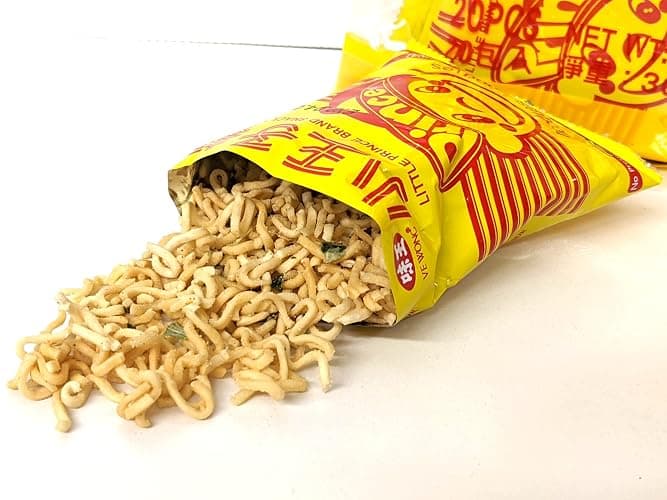Ve Wong Little Prince Brand Snack Noodles 10.50oz(20 Small Bags)(pack of 2) by DragonMall thumbnail 3