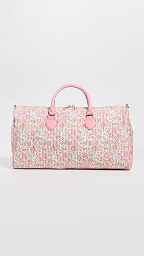 Stoney Clover Lane Women's Classic Duffle, Betsy, Pink, Floral, One Size thumbnail 2