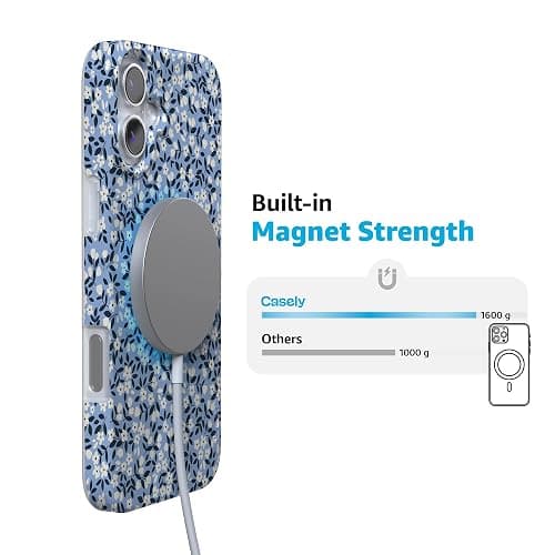 Casely iPhone 16 Case | Picking Daisies | Cottagecore | Compatible with MagSafe | Classic Ultra Slim Design thumbnail 8
