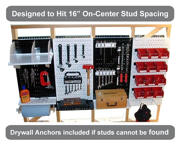 Green Metal Pegboard by Wall Control - 2 Pack thumbnail 9