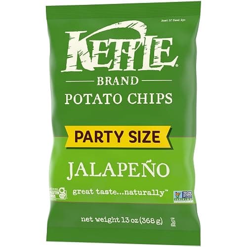 Kettle Brand Potato Chips, Jalapeno Kettle Chips, Party Size, 13 Oz thumbnail 8