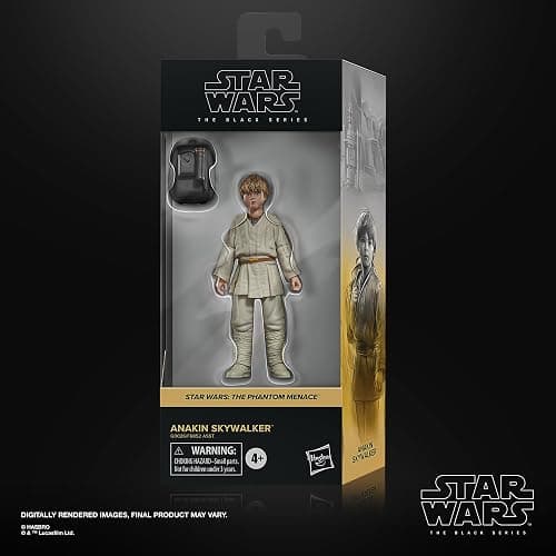 STAR WARS The Black Series Anakin Skywalker, The Phantom Menace Collectible 6-Inch Action Figure, Ages 4 and Up thumbnail 3