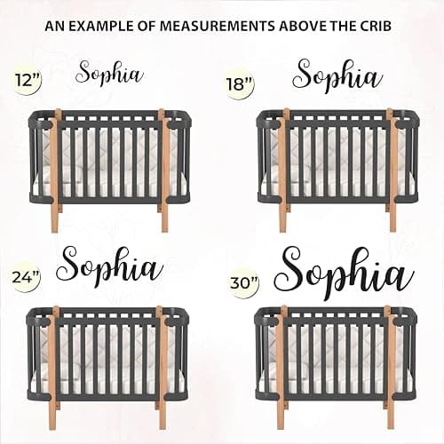 Personalized Name Sign for Nursery - Custom Wooden Name Signs for Kids Room, Personalized Nursery Name Sign - Perfect Baby Room Decor, Wall Name Decoration & Wedding signs, Family Name Signs thumbnail 5