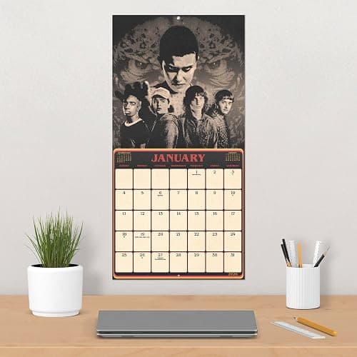 2026 Stranger Things 5 Wall Calendar thumbnail 5